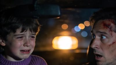 صدمة اب حكايات انجى الخطيب 